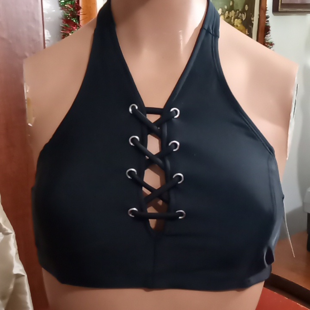 Old Navy halter bra bikini top BNWT size M